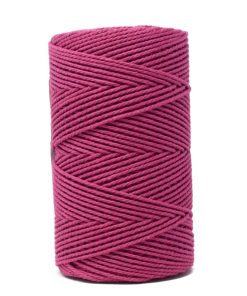 MACRAME COTTON ROPE ZERO WASTE 3 MM - 3 PLY - COCOA COLOR – GANXXET